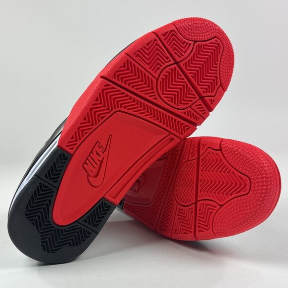 Nike Air Flight Legacy Mens 9 White Black Basketball Shoes Sneakers BQ4212-100 - Picture 8 of 9